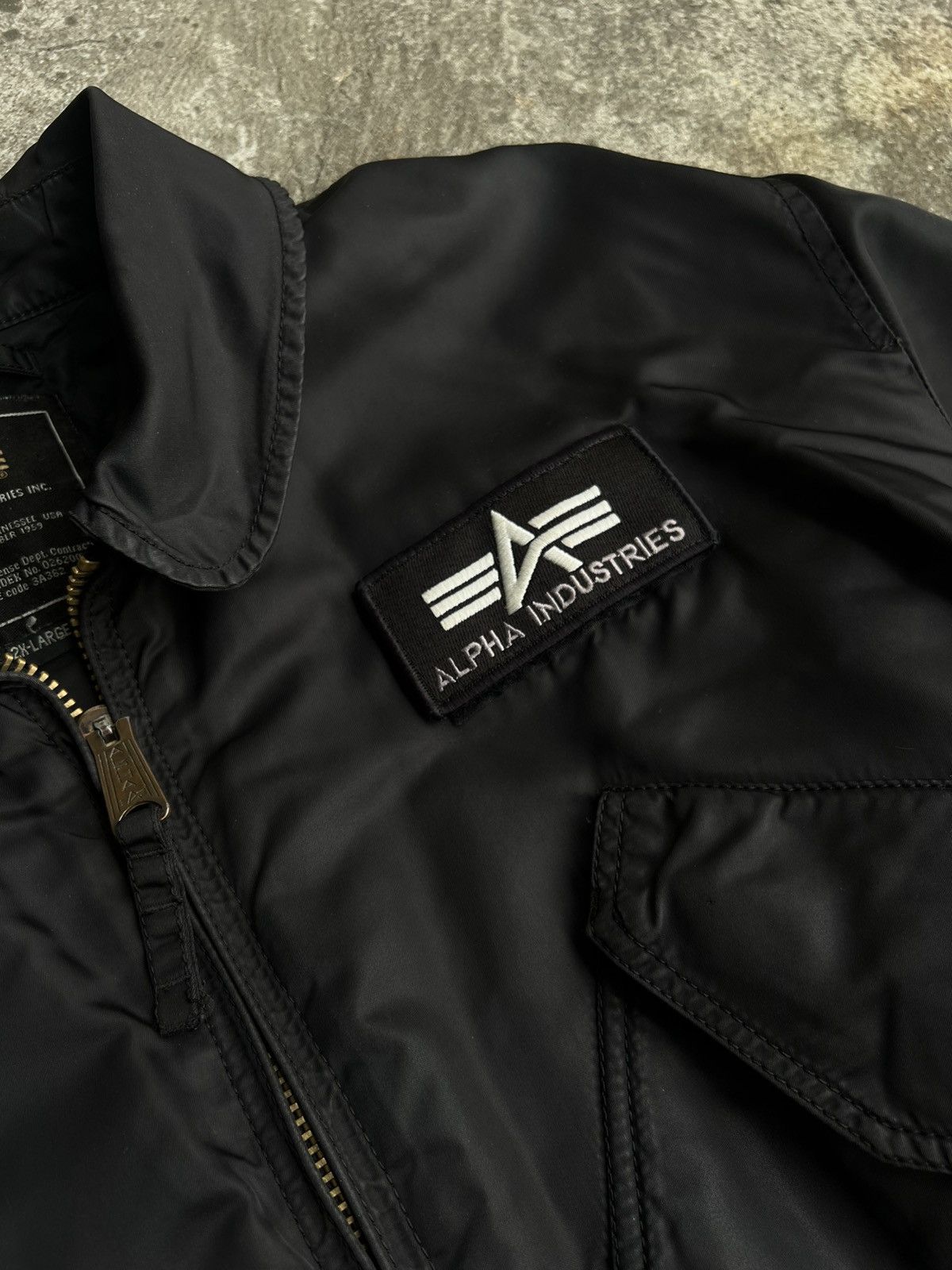 Alpha Industries Crazy Rare Alpha Industries CWU-45 Flight Jacket Big Logo Size US XXL / EU 58 / 5 - 8 Thumbnail