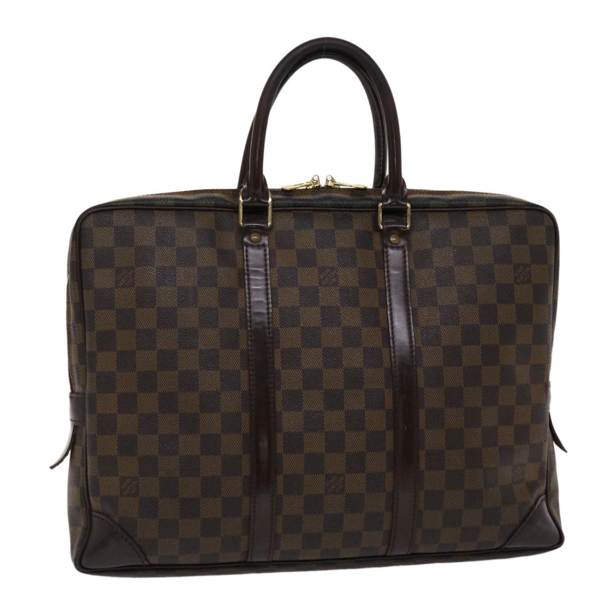 Louis Vuitton Porte Documents Voyage Damier Ebene N41124