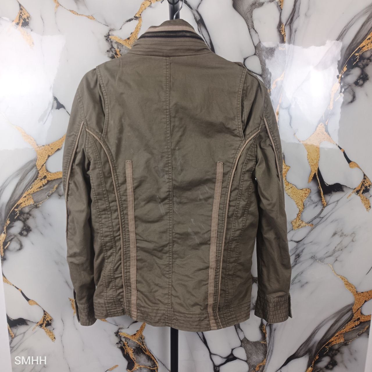 In The Attic 🔥IN THE ATTIC JAPANESE MILITARY PUNK JACKET-HIDDEN HOODIE(L) Size US L / EU 52-54 / 3 - 2 Thumbnail