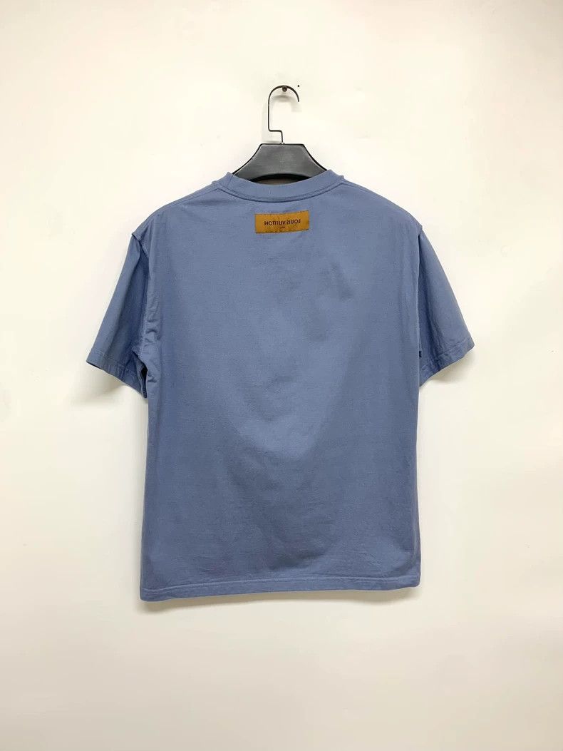 Louis Vuitton Louis Vuitton Haze Blue Short Sleeve T-shirt 2503-Nextarro Size US L / EU 52-54 / 3 - 2 Thumbnail