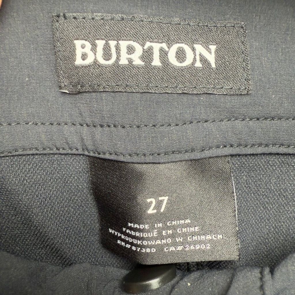Burton NWT * BURTON Multipath pants Water Resistant black Size 27 Size 27" / US 4 / IT 40 - 8 Thumbnail