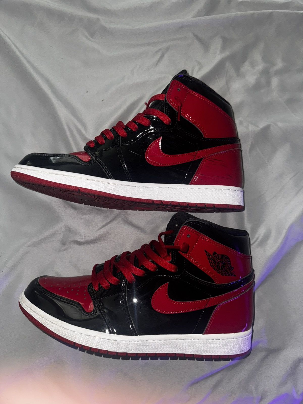 Jordan Brand Jordan 1 Patent Bred Size US 11 / EU 44 - 4 Thumbnail