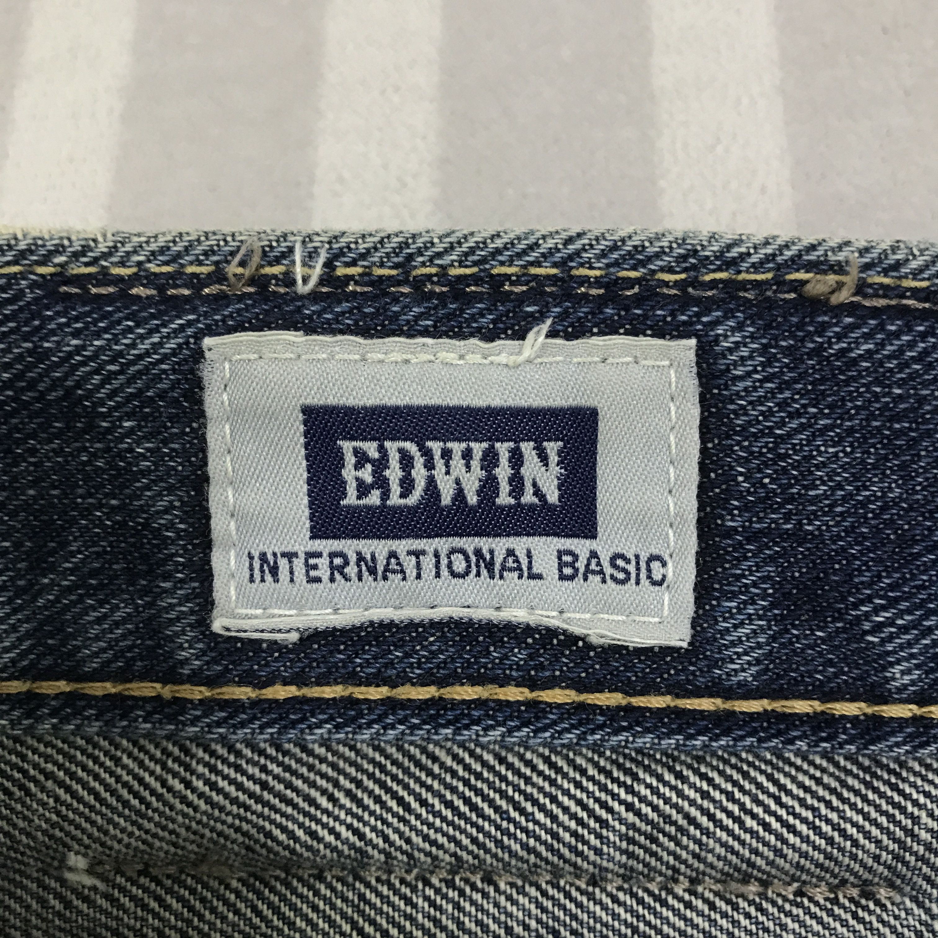 Edwin Vintage Edwin japan distressed denim Jeans pants K129B16 Size US 32 / EU 48 - 16 Thumbnail