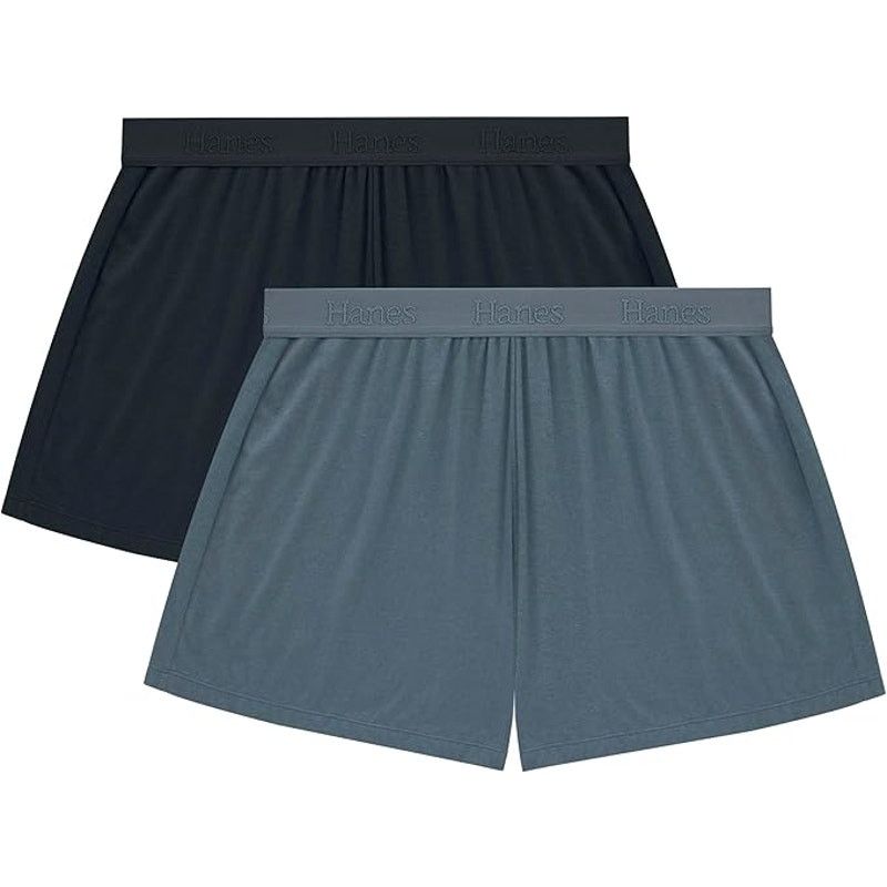 Hanes New 2-Pack Hanes Womens XL Comfywear Supersoft Lounge Shorts Size 36" / US 14 / IT 50 - 1 Thumbnail