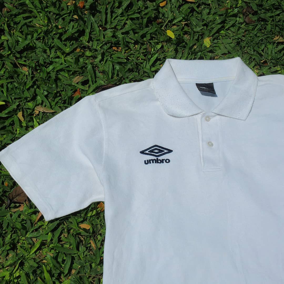 Umbro Classic Umbro Polo Shirt Basic Iconic Off White Size M Size US M / EU 48-50 / 2 - 2 Thumbnail