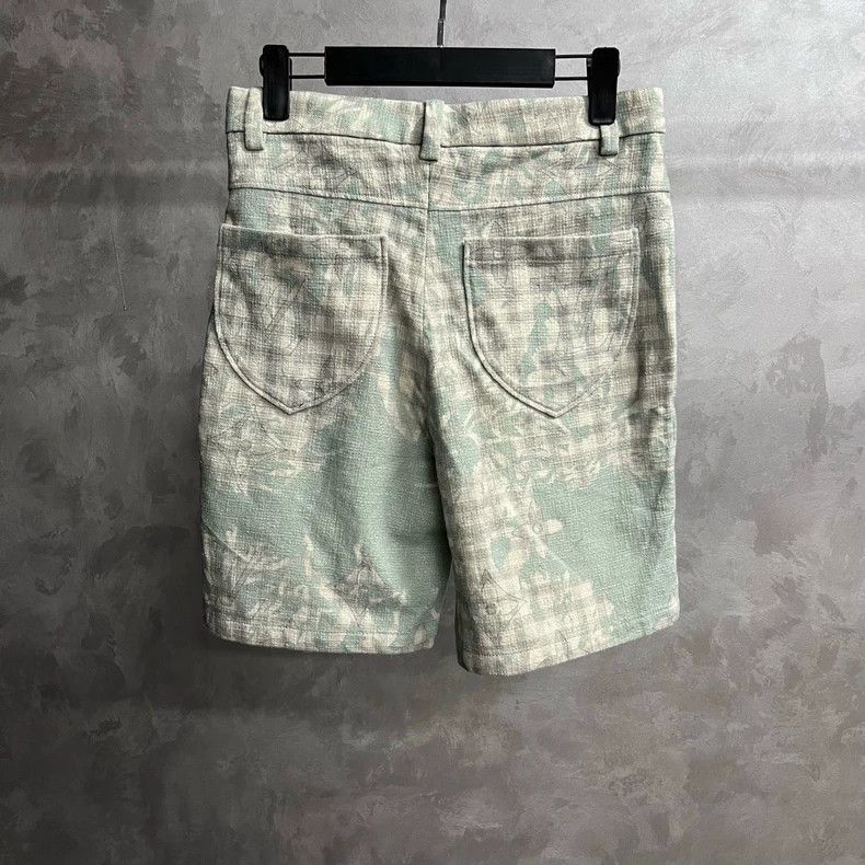 Louis Vuitton louis vuitton Blue check Logo blend slouchy shorts Size US 44 / EU 60 - 2 Thumbnail