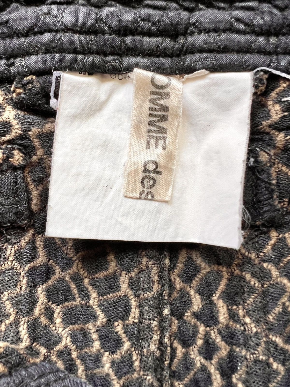 Comme des Garcons × Comme des Garcons Homme Comme des Garcons Jacquard Snake Scales Pattern Pants Size US 30 / EU 46 - 14 Thumbnail
