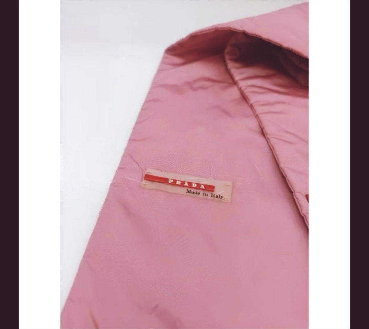Prada Prada vintage pink scarf rare Size ONE SIZE - 2 Thumbnail