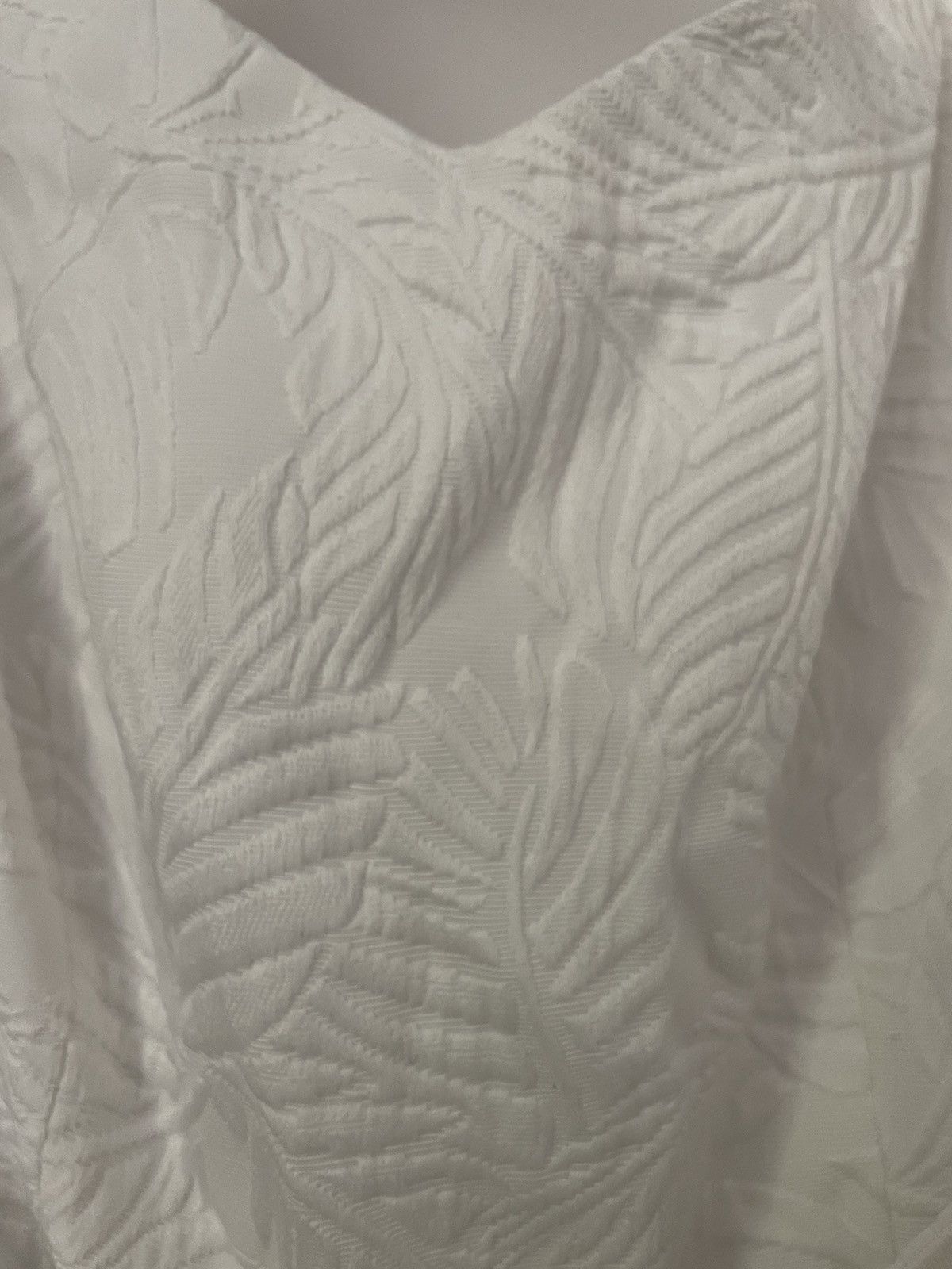 Karen Millen White taffeta dress, size 16( UK), Karen Millen, the new Size M / US 6-8 / IT 42-44 - 3 Thumbnail