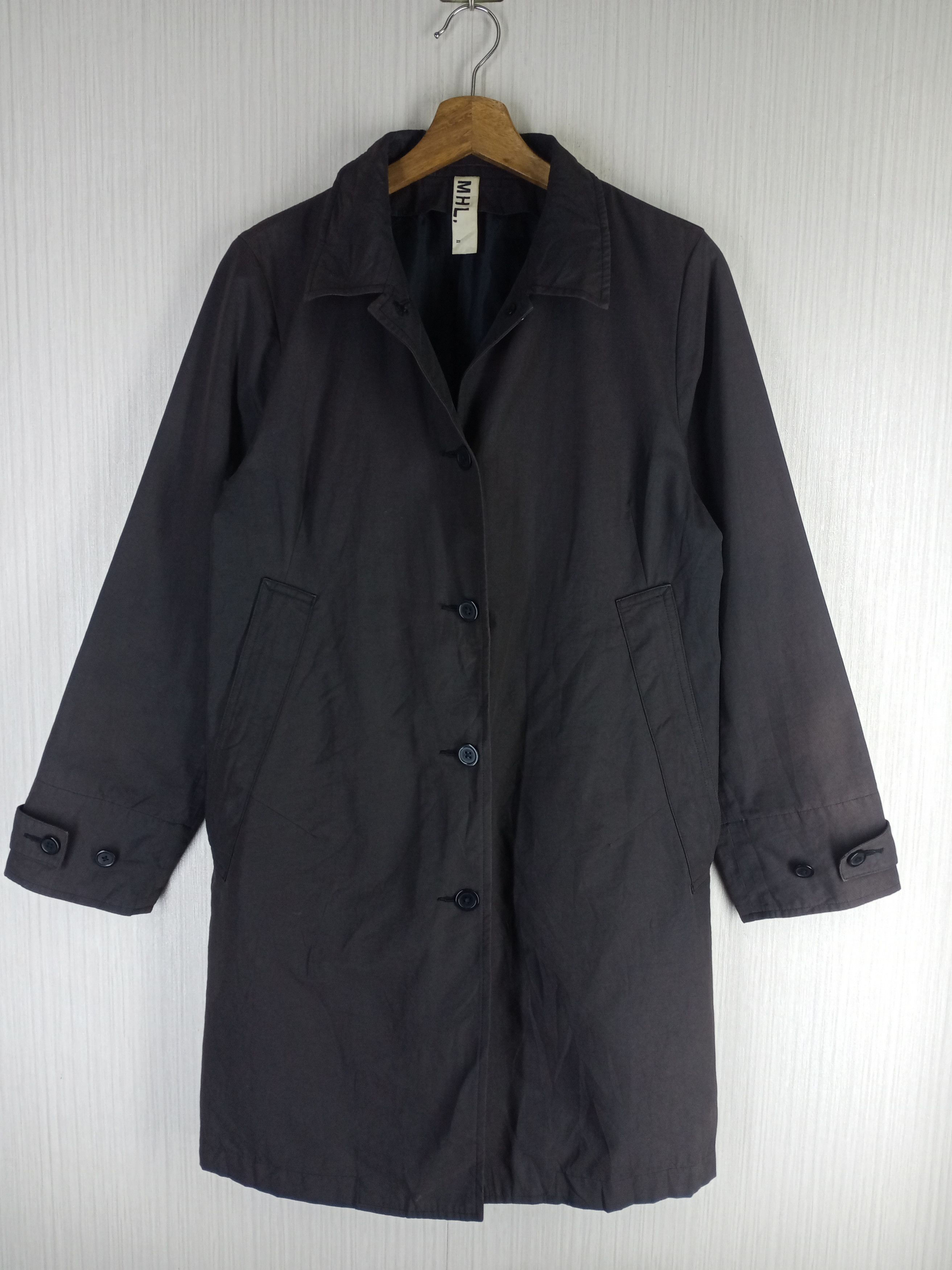 Margaret Howell MHL Heavy Moleskin Porter Jacket Black | Grailed
