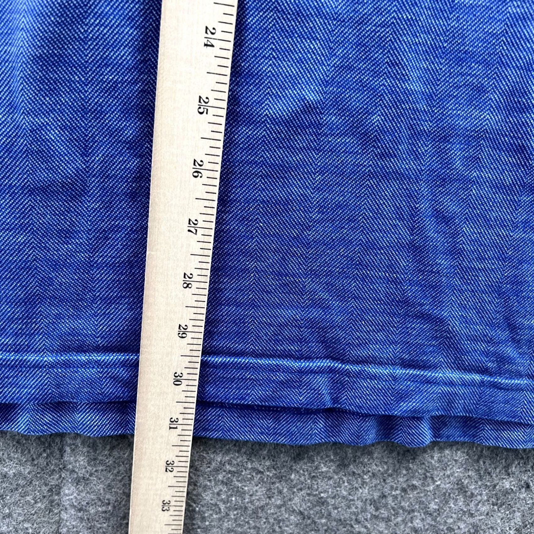 Vintage Jack Nicklaus Polo Shirt Mens Large Blue Striped Golf Preppy Mercerized Button Collar Short Sleeve Size US L / EU 52-54 / 3 - 7 Thumbnail