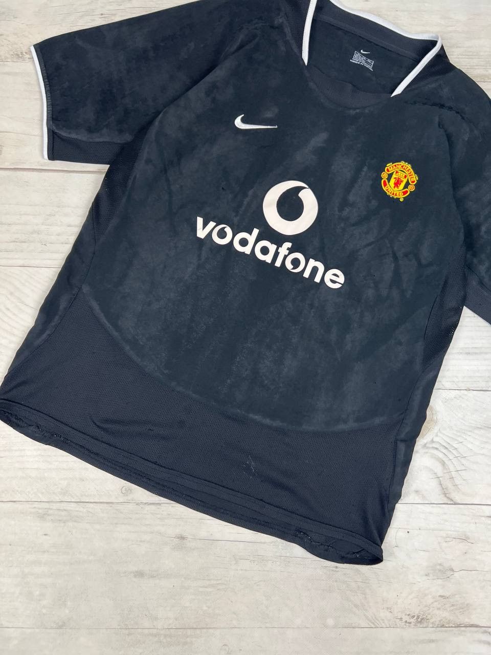 Nike Vintage Nike Manchester United 2003 2005 Away Shirt Jersey Size US S / EU 44-46 / 1 - 3 Thumbnail