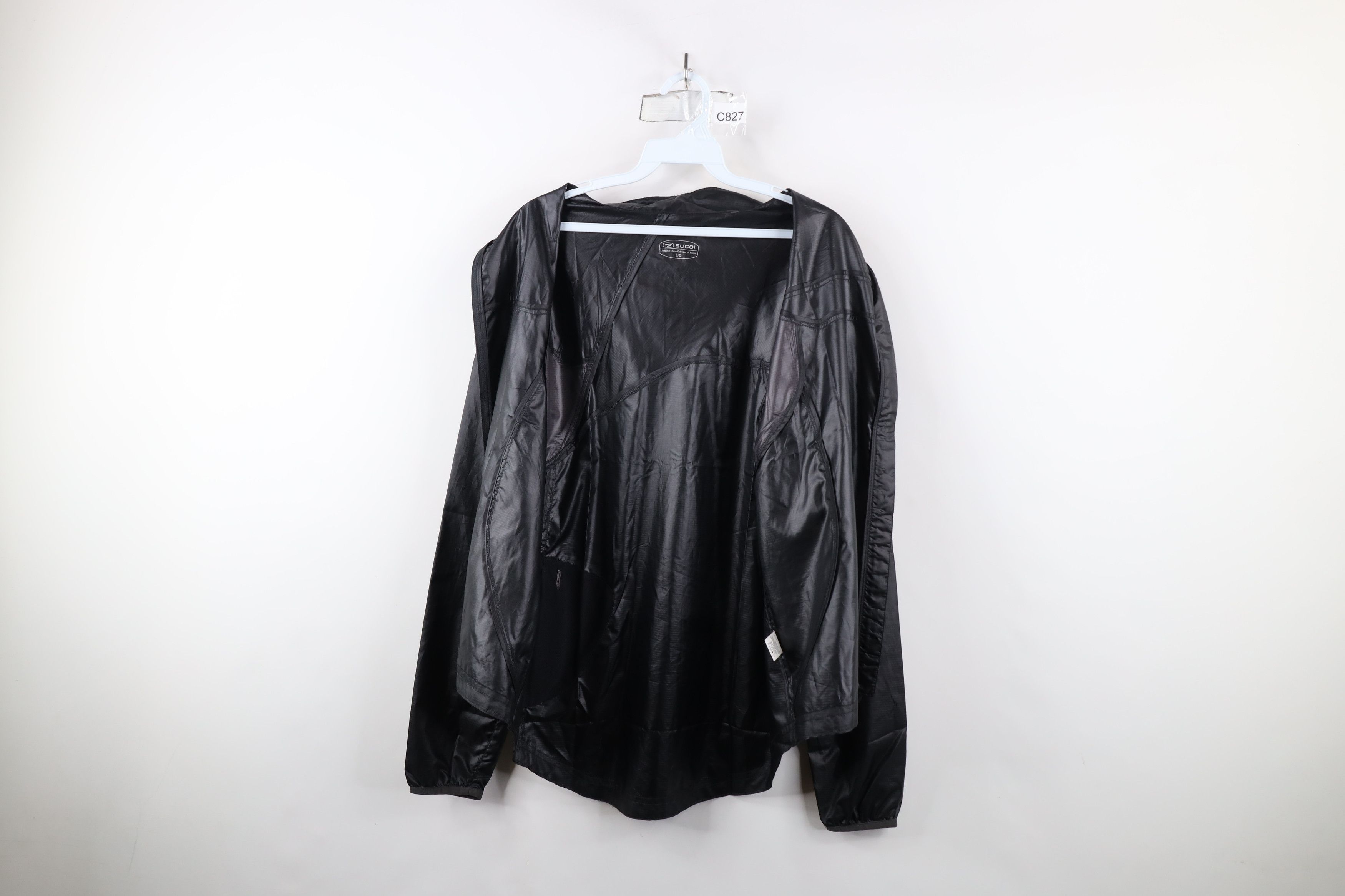 Vintage Sugoi Running Rain Super Lightweight Windbreaker Jacket Size L / US 10 / IT 46 - 9 Thumbnail