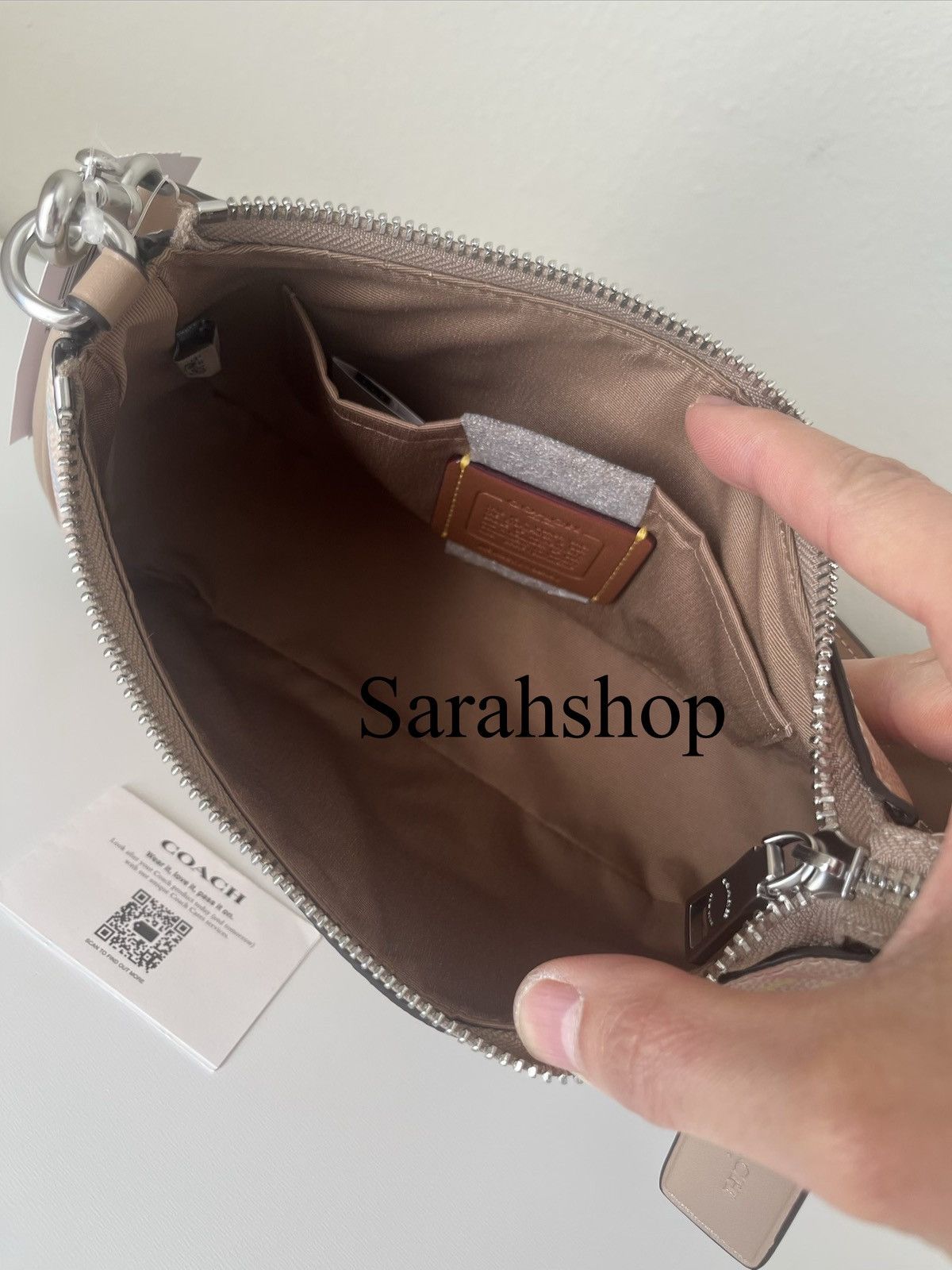 Coach Coach Teri Shoulder Bag In Rainbow Signature Canvas Size ONE SIZE - 10 Thumbnail