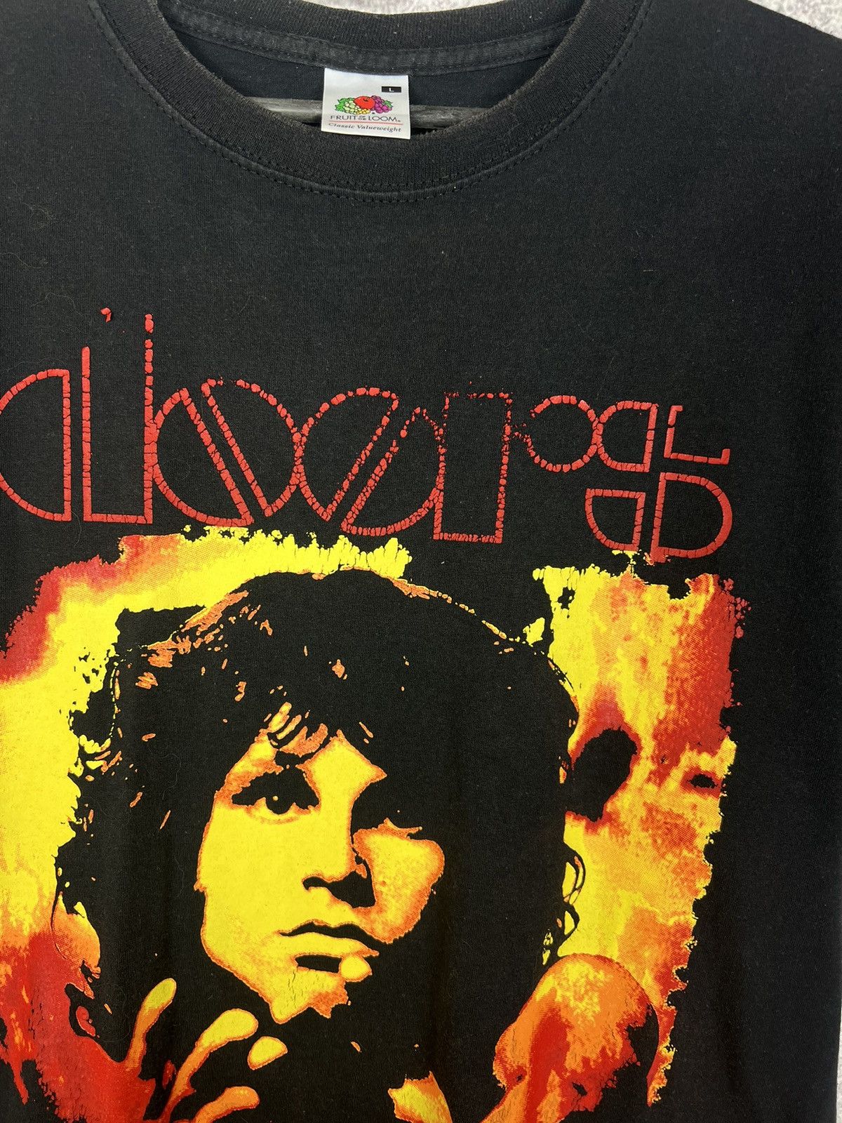 Band Tees Vintage The Doors Jim Morrison Rock T-Shirt Punk Band Tee Size US L / EU 52-54 / 3 - 5 Thumbnail