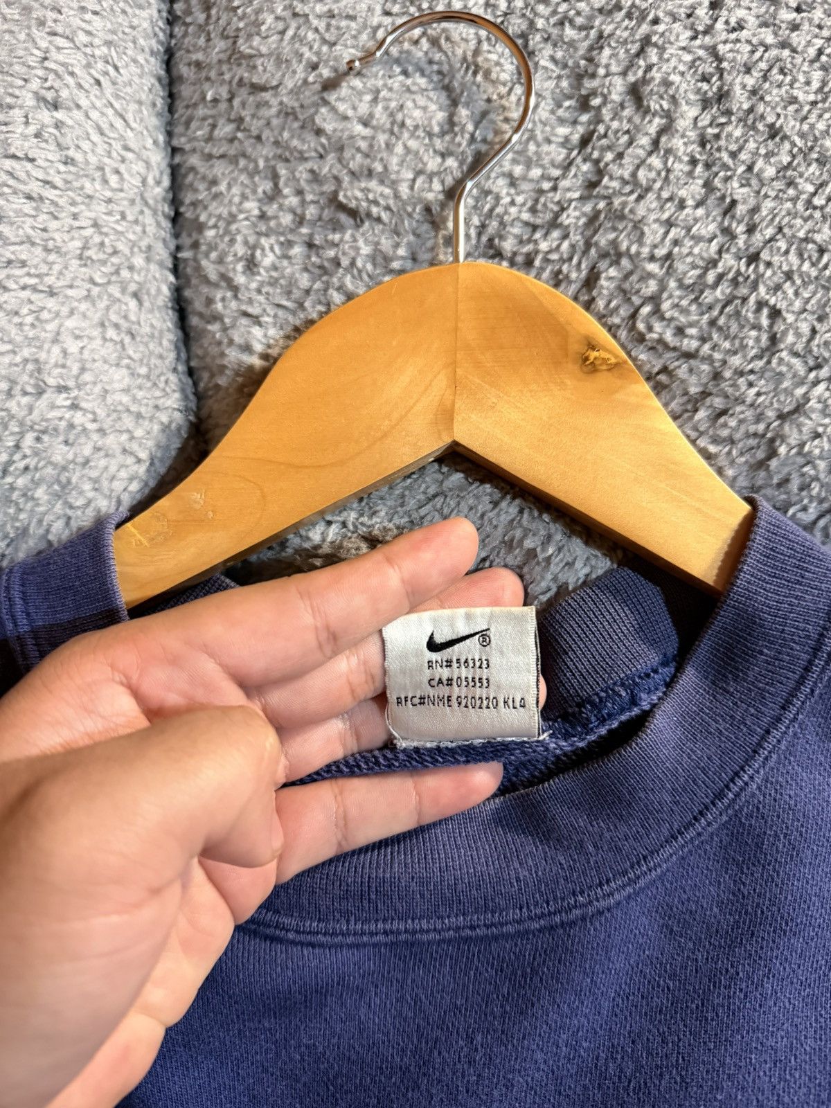 Nike VINTAGE 90’s SWEATSHIRT NIKE SPELL OUT Size US L / EU 52-54 / 3 - 4 Thumbnail