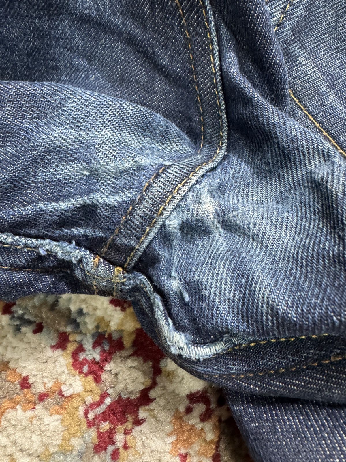 Acne Studios Acne Studios Raw Cropped Jeans Denim Vintage Y2K Designer Size US 30 / EU 46 - 9 Thumbnail