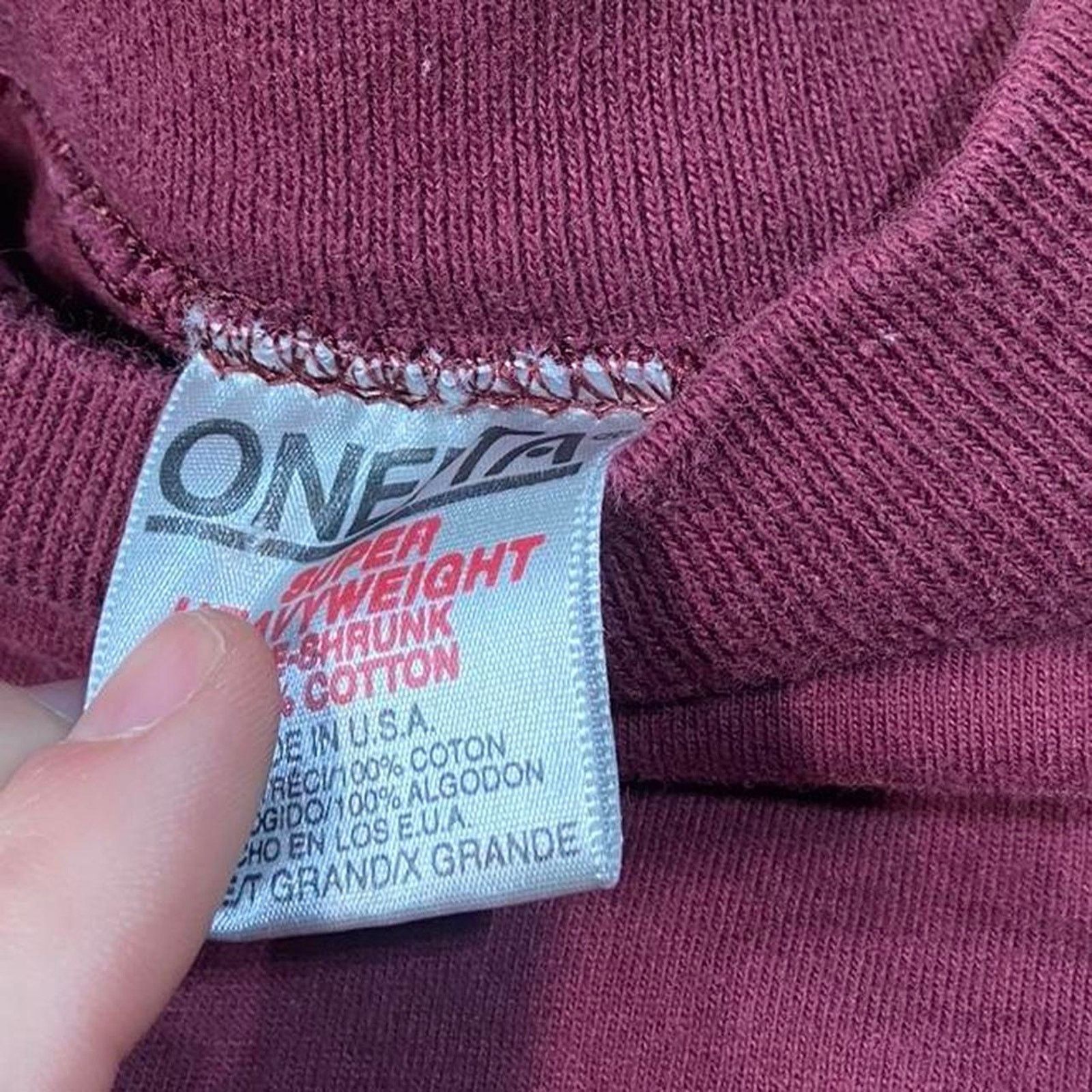 Fruit Of The Loom 90s lake tahoe long sleeve Size US XL / EU 56 / 4 - 3 Thumbnail