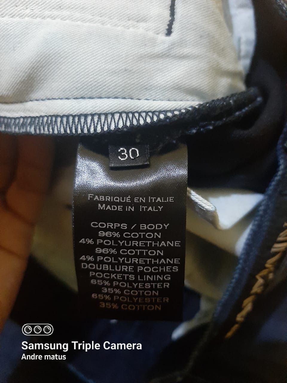 Balmain Balmain bikers jeans blue Size US 29 - 4 Thumbnail