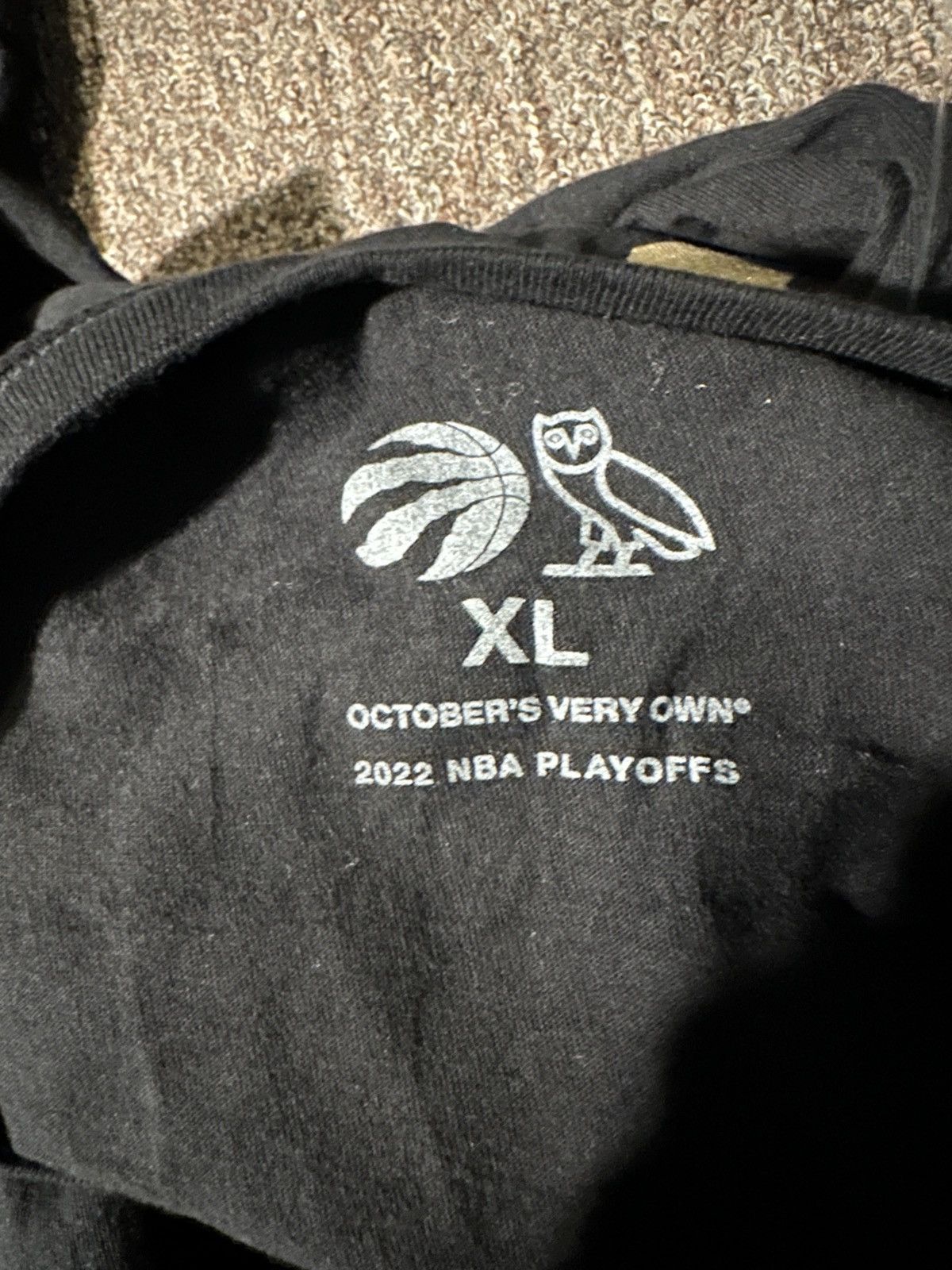 NBA × October's Very Own OVO x Raptors 2022 Playoffs Long Sleeve T-Shirt Size US XL / EU 56 / 4 - 3 Thumbnail