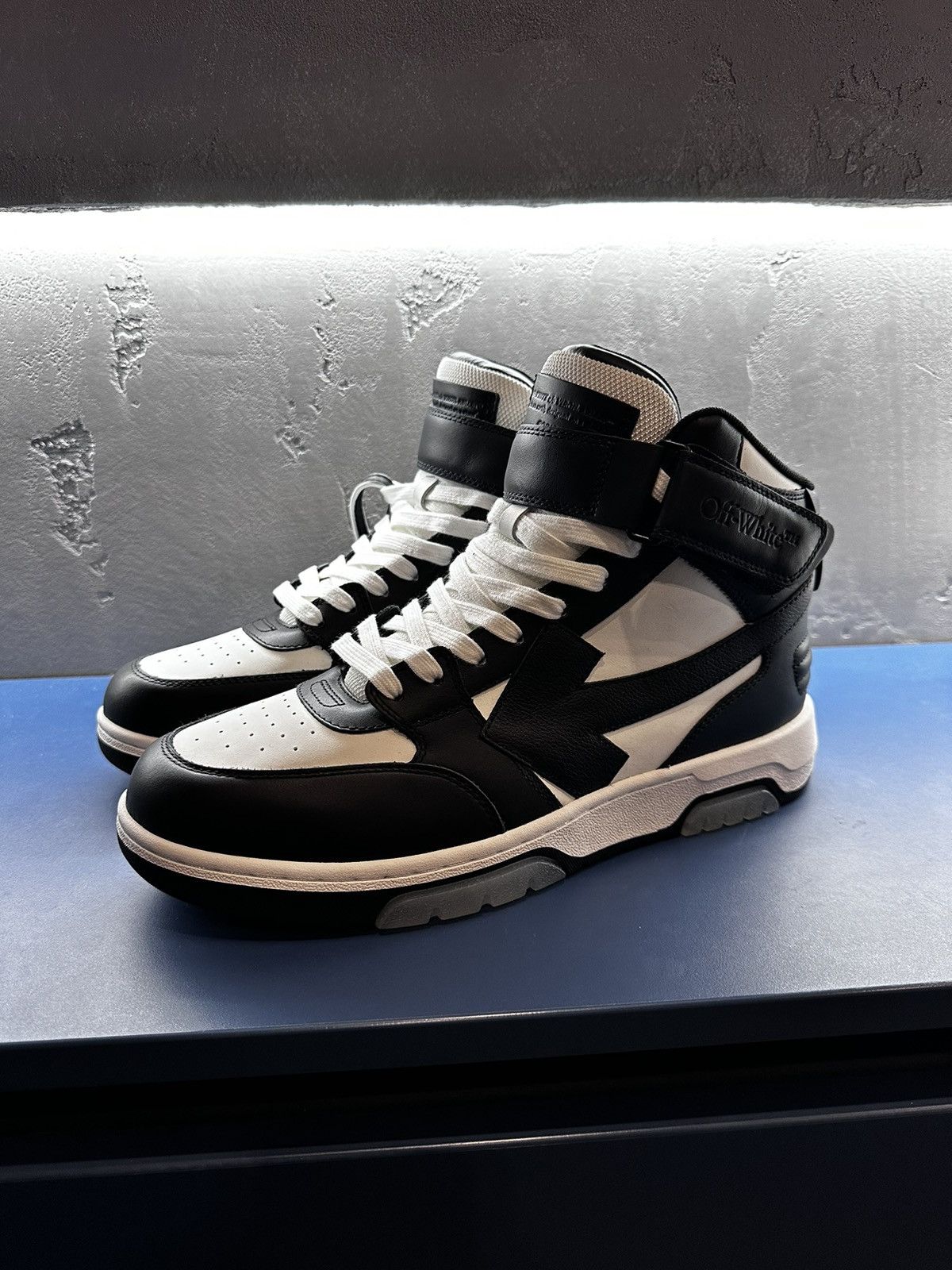 Off-White Off-White Out Of Office High Top Sneakers Size US 10 / EU 43 - 7 Thumbnail