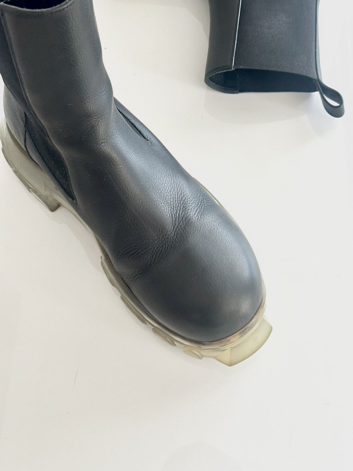 Rick Owens Rick Owens Bozo Tractor Boots Translucent Sole Size US 9 / EU 42 - 7 Thumbnail