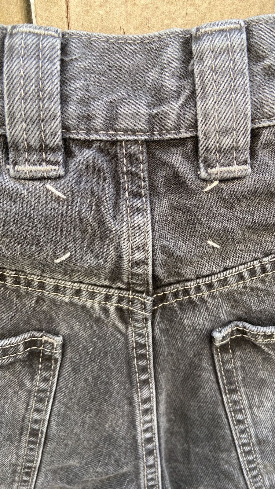 Maison Margiela Maison Martin Margiela Gray Wide Leg Jeans Size 26" / US 2 / IT 38 - 7 Thumbnail