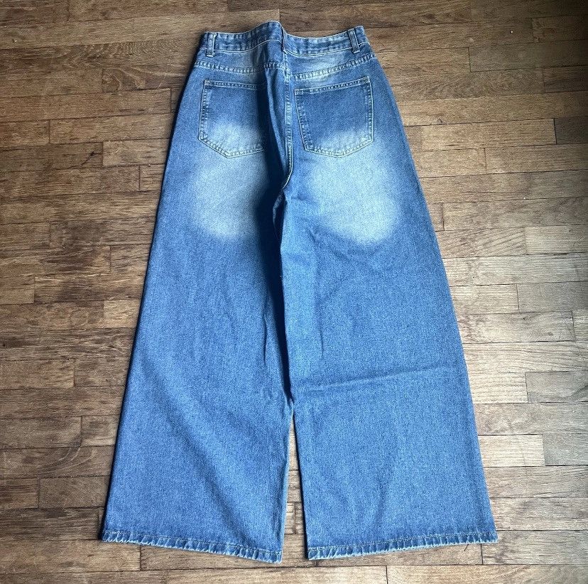 Jean Baggy Wide Leg Blue Jeans 👖 🔥🔥 Size US 32 / EU 48 - 2 Thumbnail