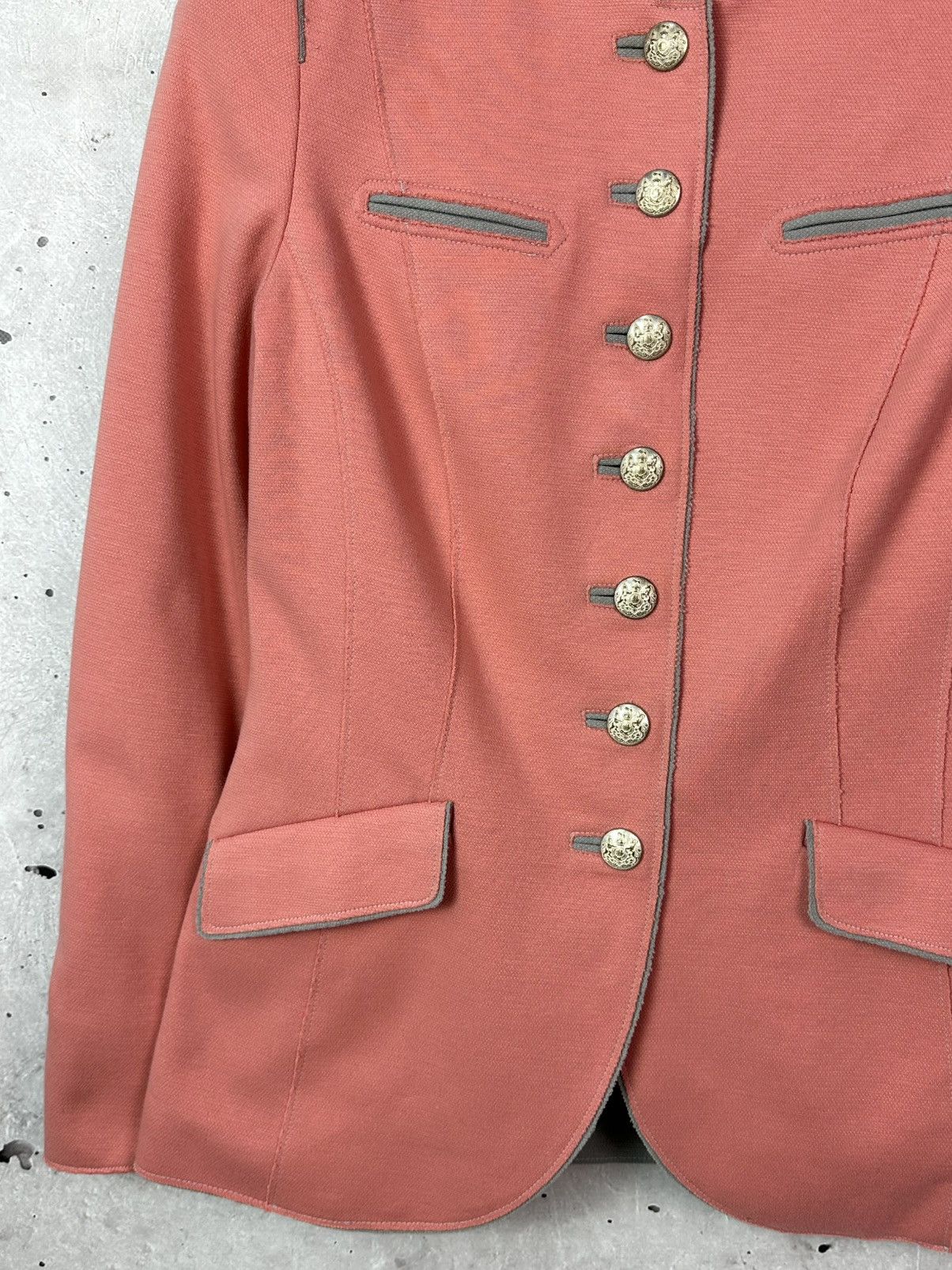 Schneiders Schnaiders Coral Embroidered Metal Buttons Women’s Jacket Size M / US 6-8 / IT 42-44 - 3 Thumbnail
