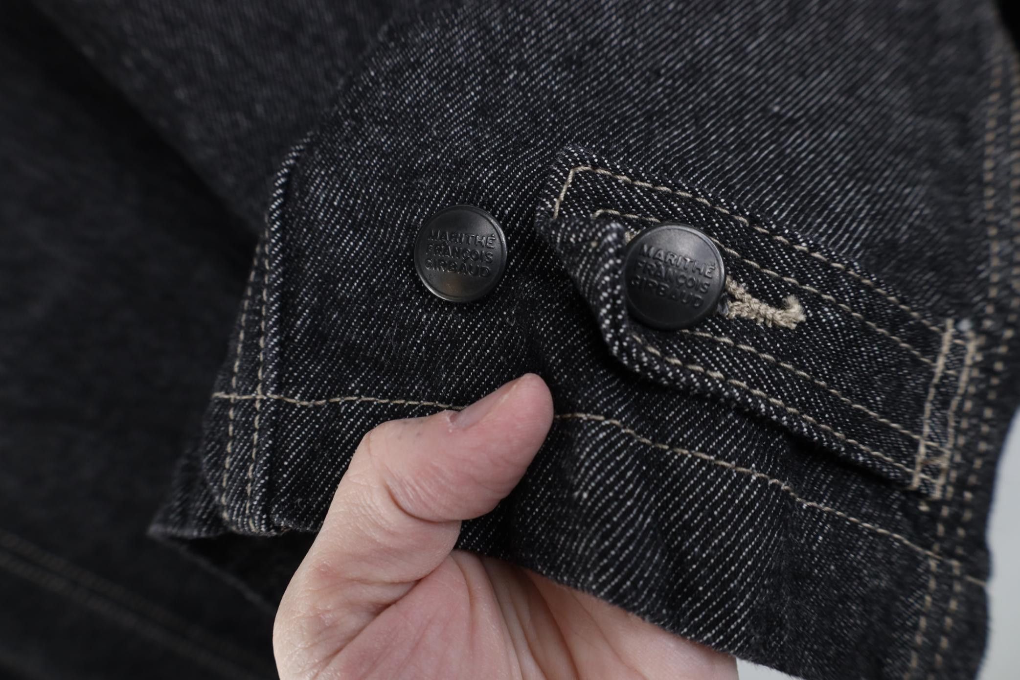 Marithe + Francois Girbaud Deadstock Vintage 90s Marithe Francois Girbaud Denim Jacket Size US L / EU 52-54 / 3 - 14 Thumbnail