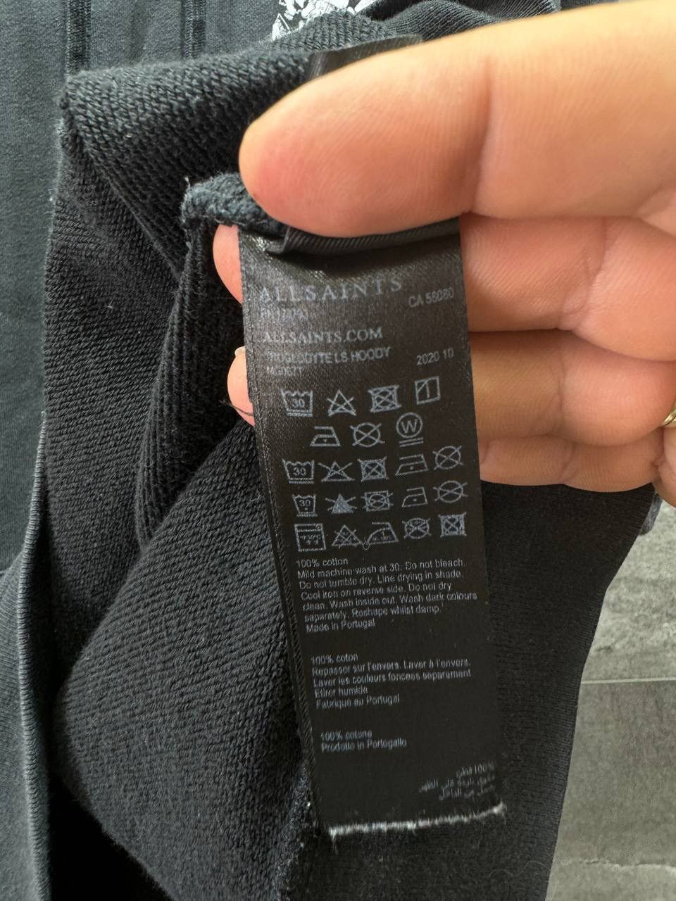 Other Allsaints Troglodytels Hoody Men’s Sweatshirt Size US S / EU 44-46 / 1 - 7 Thumbnail