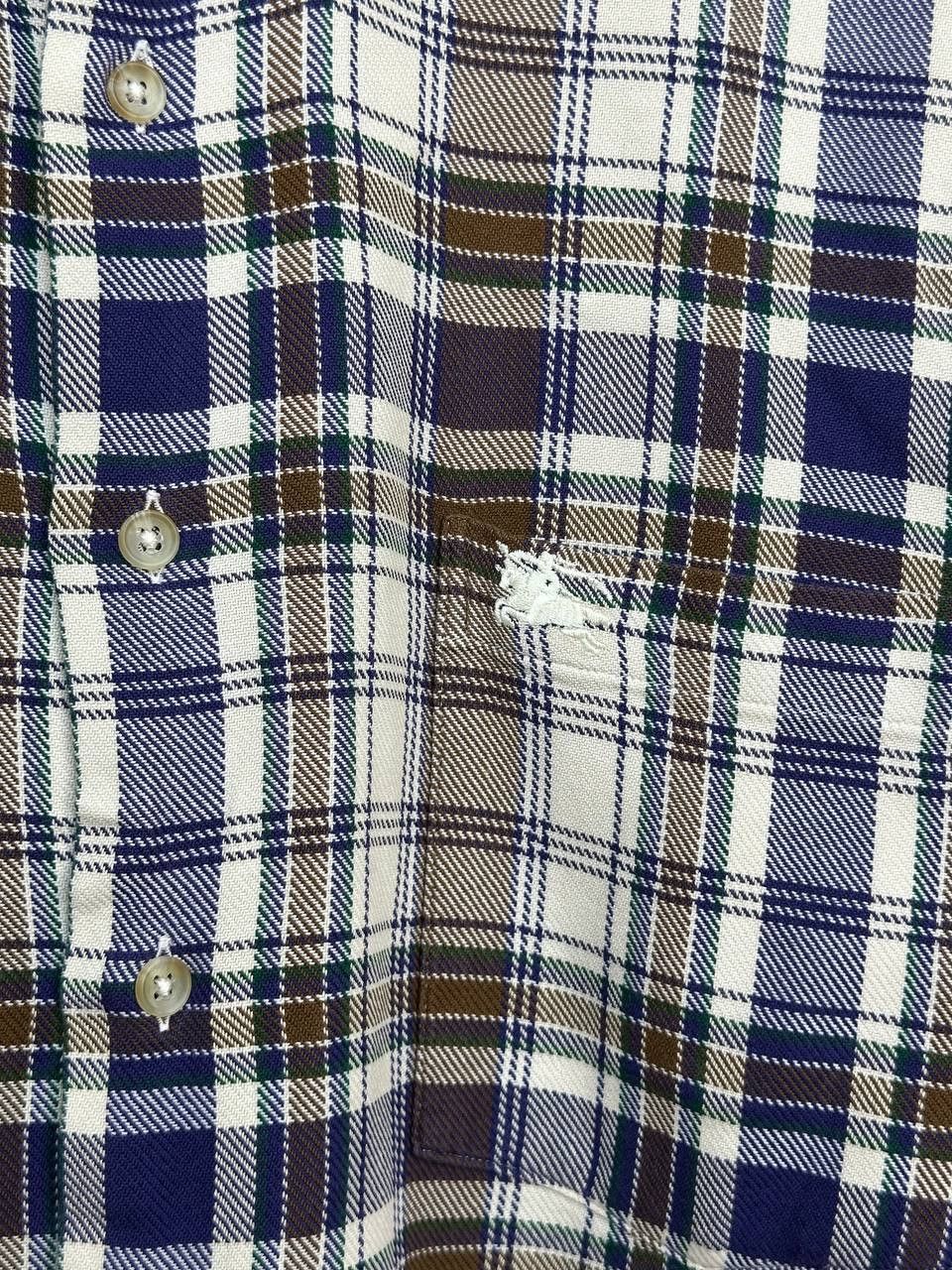Burberry Burberrys Vintage Nova Check Flannel Shirt Button Down Plaid Size US XL / EU 56 / 4 - 10 Thumbnail