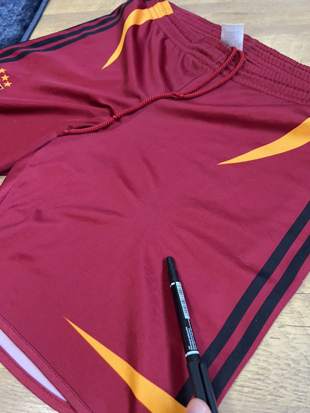 Vintage Adidas galatasaray vintage shorts . Size US 32 / EU 48 - 8 Thumbnail