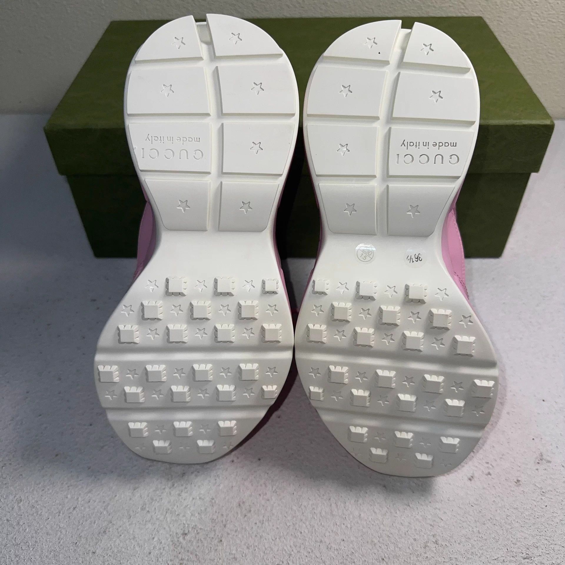 Gucci GUCCI ESCHATOLOGY 1921 Pink "Dad" Sneakers - Women's 36.5 Size US 5.5 / IT 35.5 - 4 Thumbnail