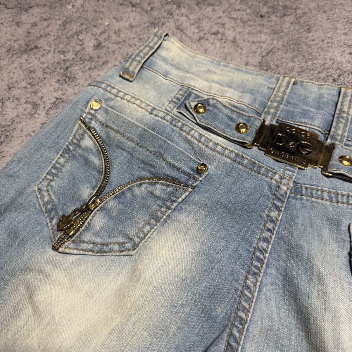 Vintage Archive Dolce & Gabbana Style Big Logo Pants Size 28" / US 6 / IT 42 - 5 Thumbnail