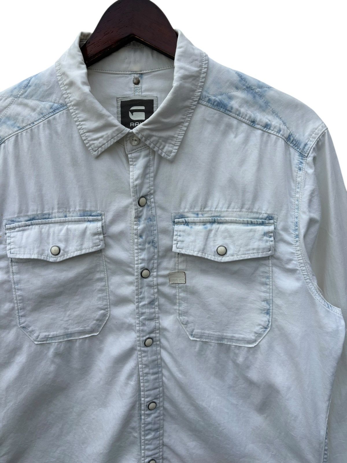 G-Star G Star Raw Women Snap Button Down Longsleeve Size M / US 6-8 / IT 42-44 - 8 Thumbnail