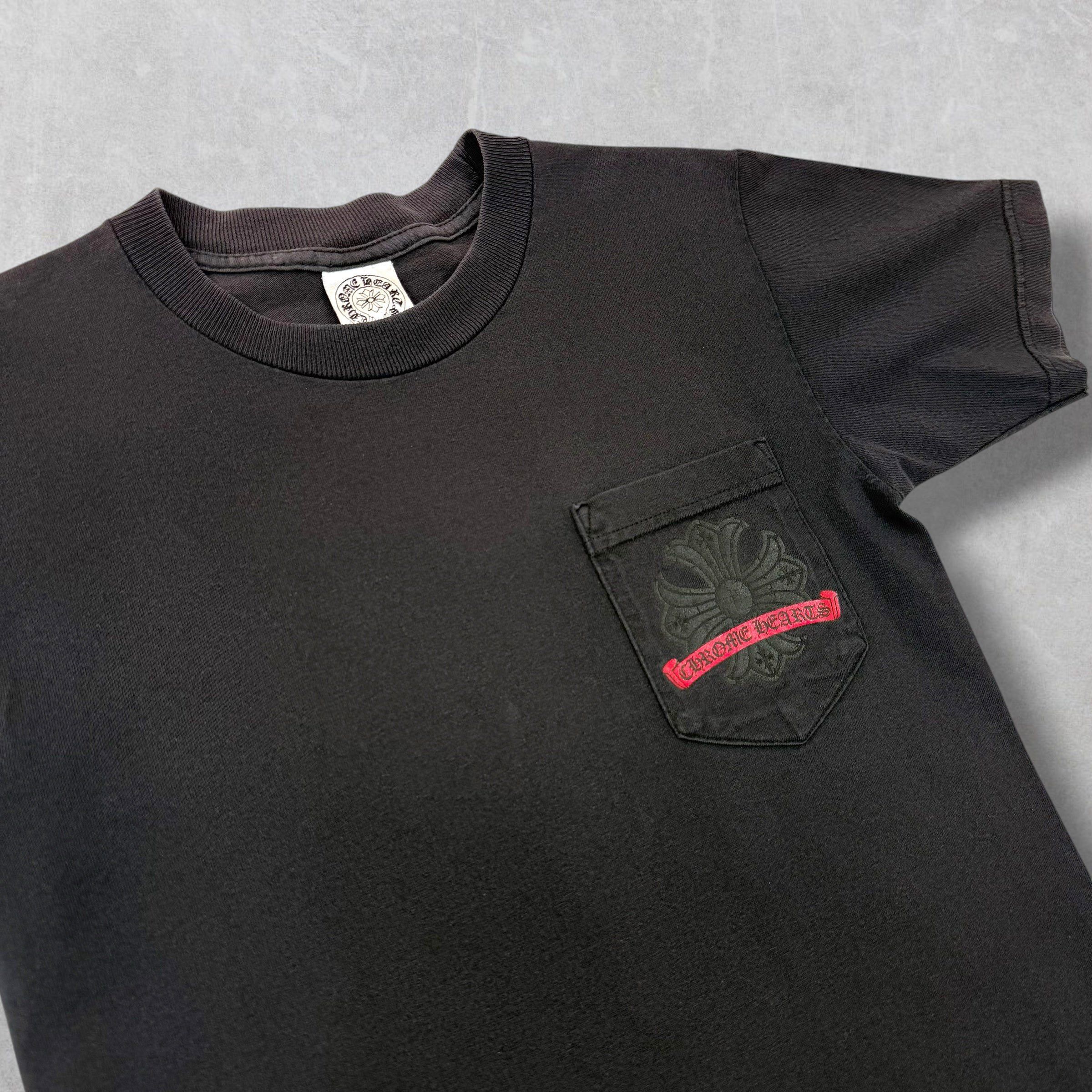 Chrome Hearts Vintage Chrome Hearts Red Horseshoe Plus Tee S Size US S / EU 44-46 / 1 - 3 Thumbnail