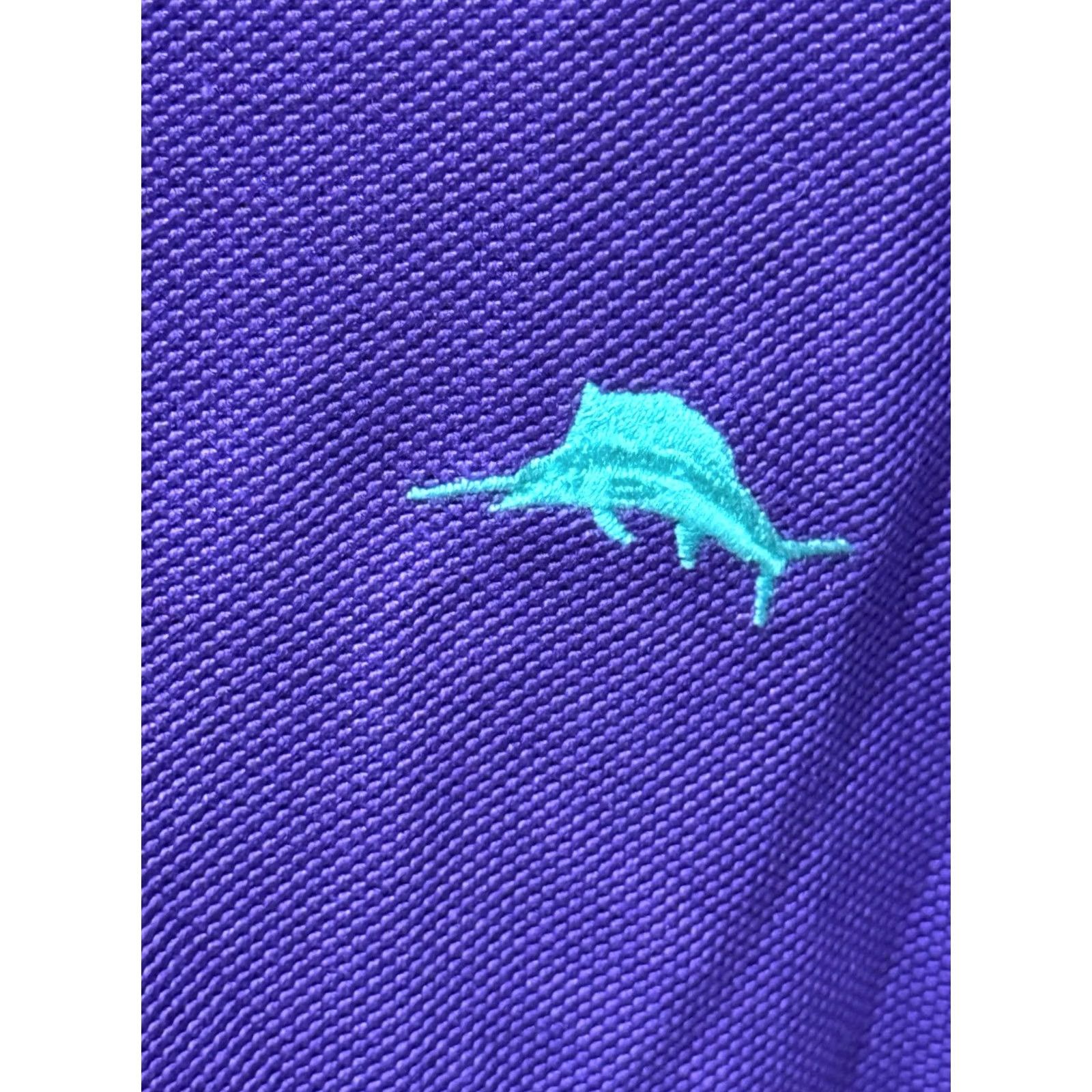 Tommy Bahama Tommy Bahama Polo Shirt XL Men's Purple POLO SHIRT Multicolor Long Sleeve Polo Shirt Mens XL Purple Size US XL / EU 56 / 4 - 2 Thumbnail