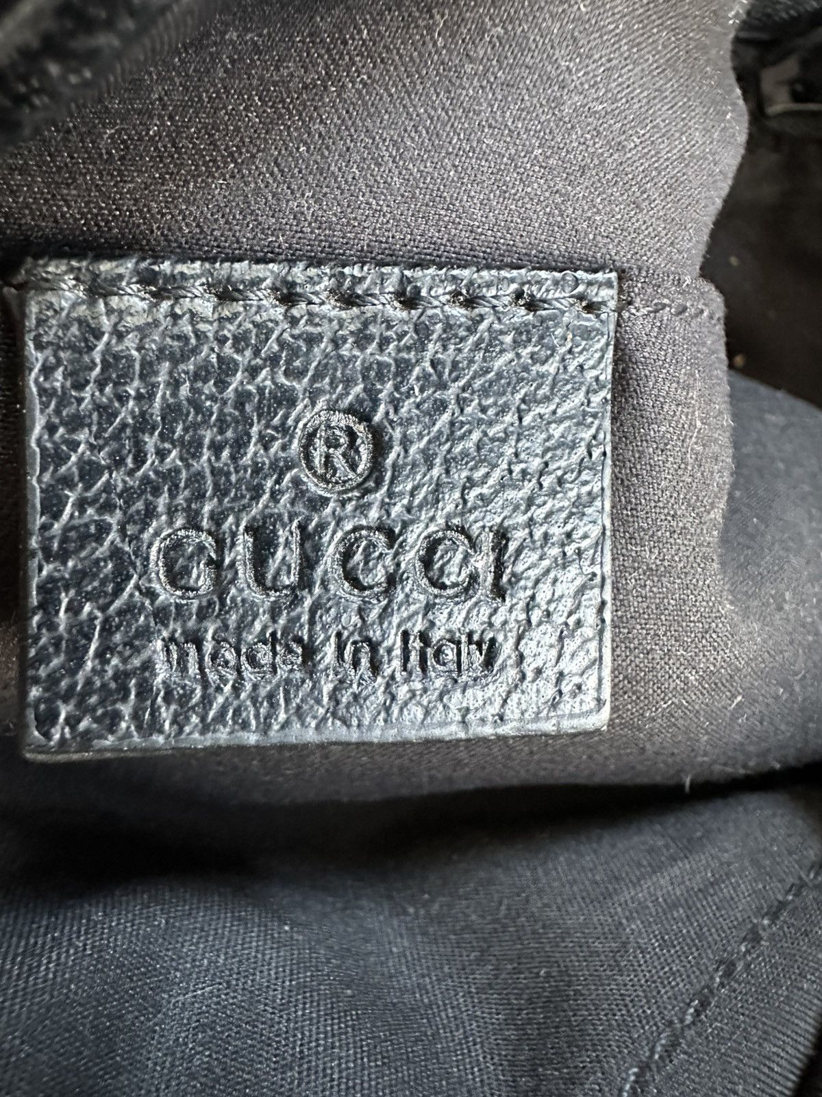 Gucci GUCCI 449182 Black GG Nylon Unisex Belt Bag Waist Size ONE SIZE - 8 Thumbnail
