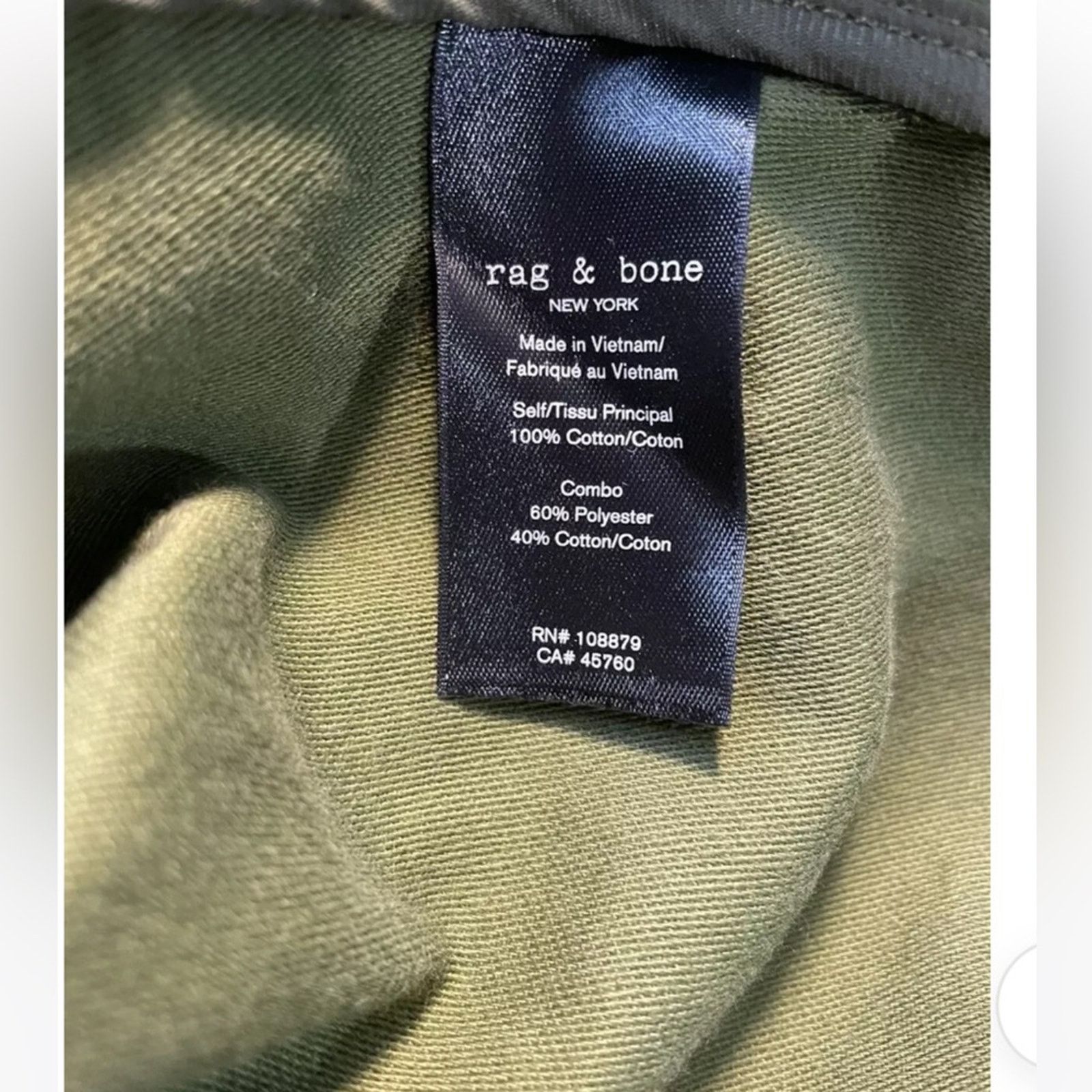 Rag & Bone Rag and Bone Icons Army Flight shirt jacket Size US L / EU 52-54 / 3 - 15 Thumbnail