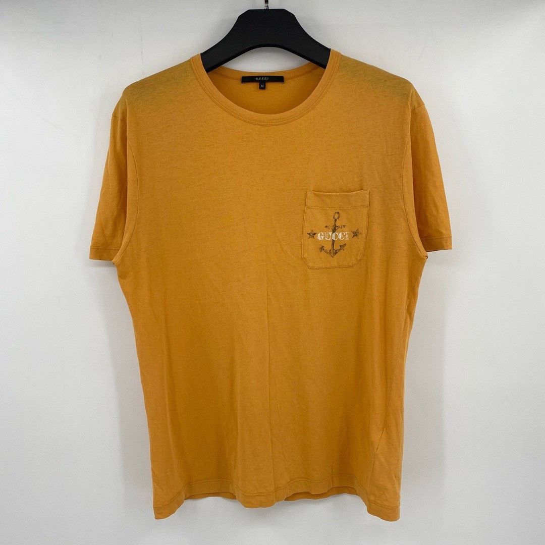 Gucci Gucci chest pocket anchor letter short sleeve Nextarrow-241 Size US M / EU 48-50 / 2 - 1 Thumbnail