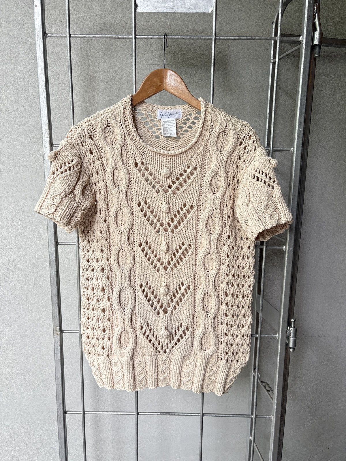 Yohji Yamamoto Yohji Yamamoto AW04 knitted blouse Size ONE SIZE - 1 Thumbnail