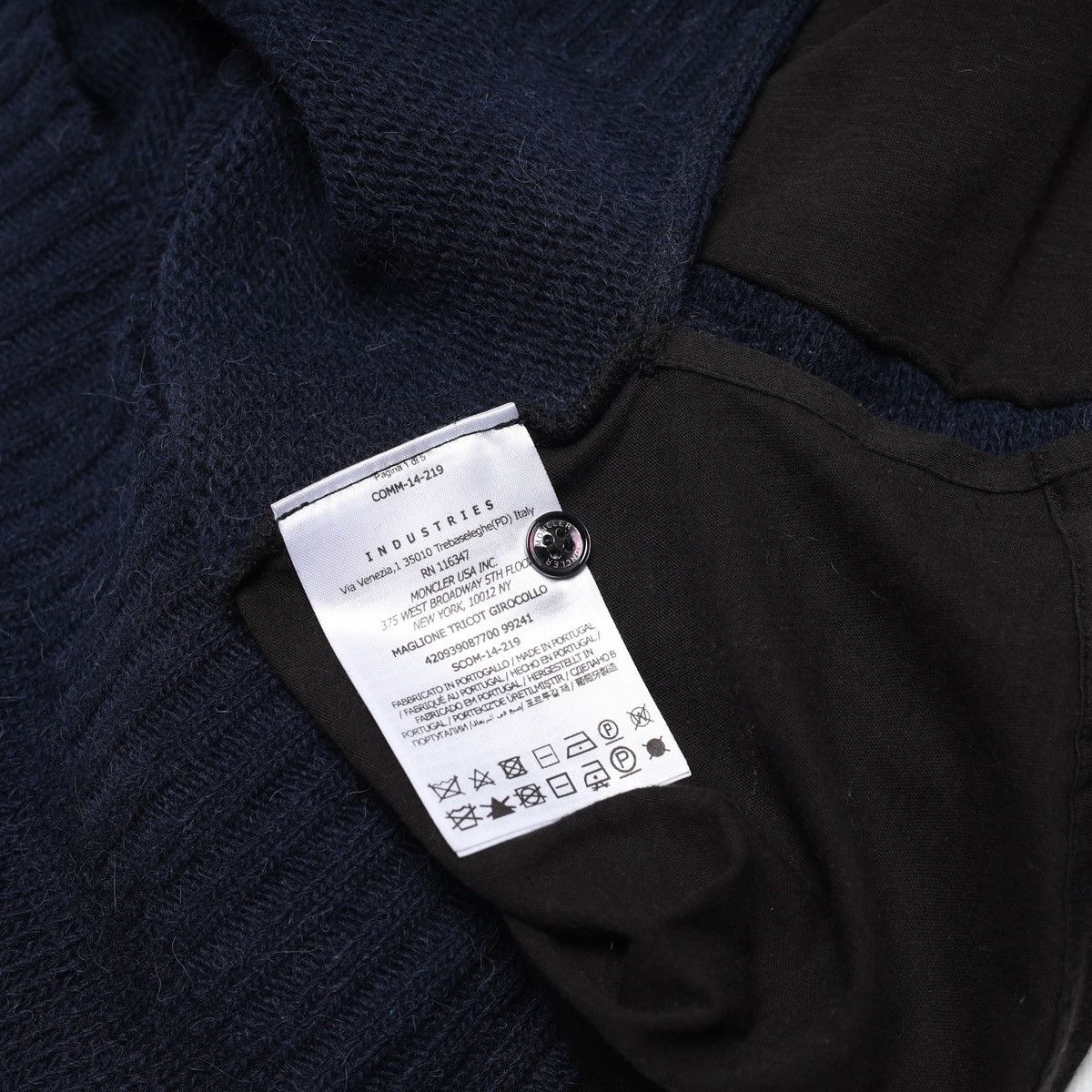 Moncler Moncler Wool Cotton Sweater Longsleeve Pullover Size M / US 6-8 / IT 42-44 - 10 Thumbnail