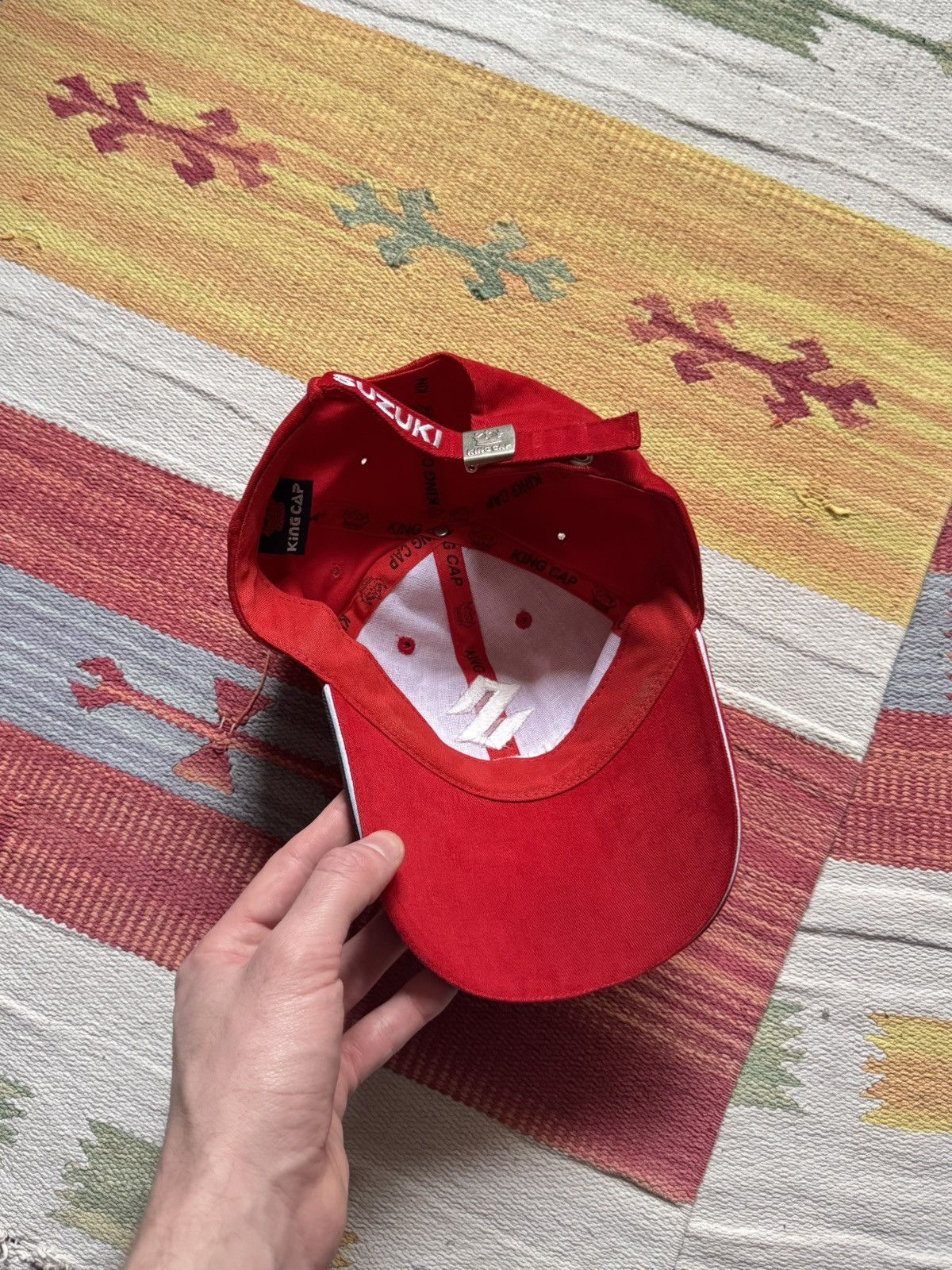 Vintage Vintage 00’s Suzuki y2k Racing Formula 1 Hat Size ONE SIZE - 4 Thumbnail