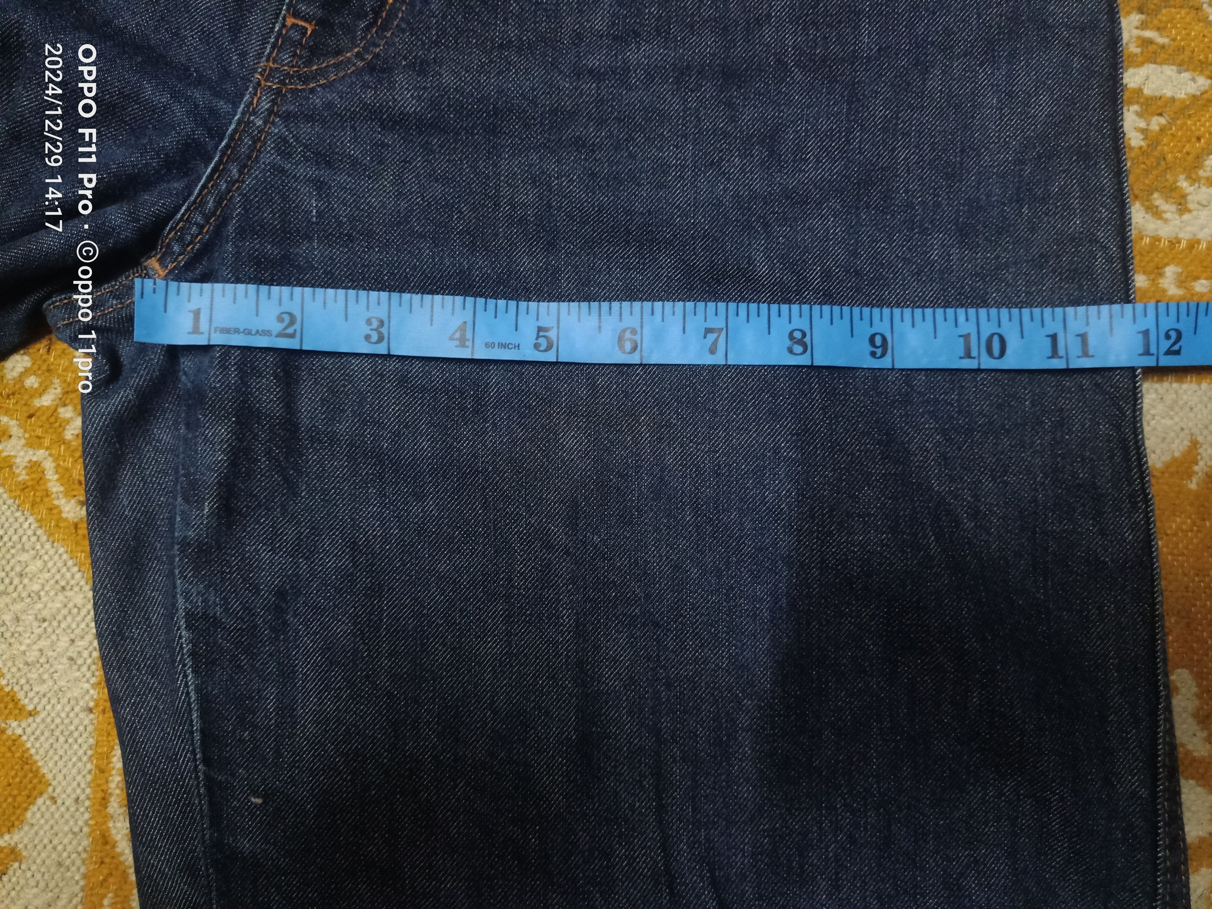 If Six Was Nine × Japanese Brand × Uniqlo Uniqlo Loose Denim Non Selvedge Size US 32 / EU 48 - 8 Thumbnail