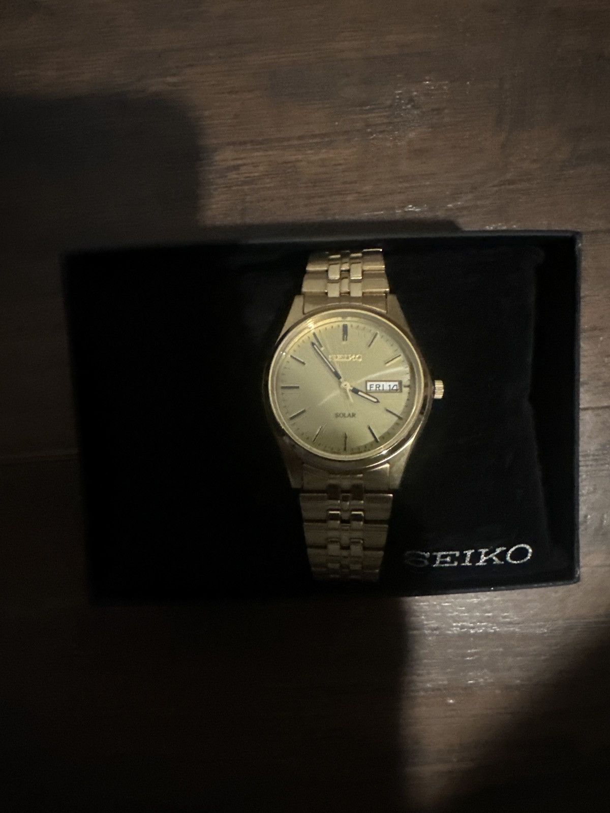 Seiko Seiko gold watch Size ONE SIZE - 1 Thumbnail