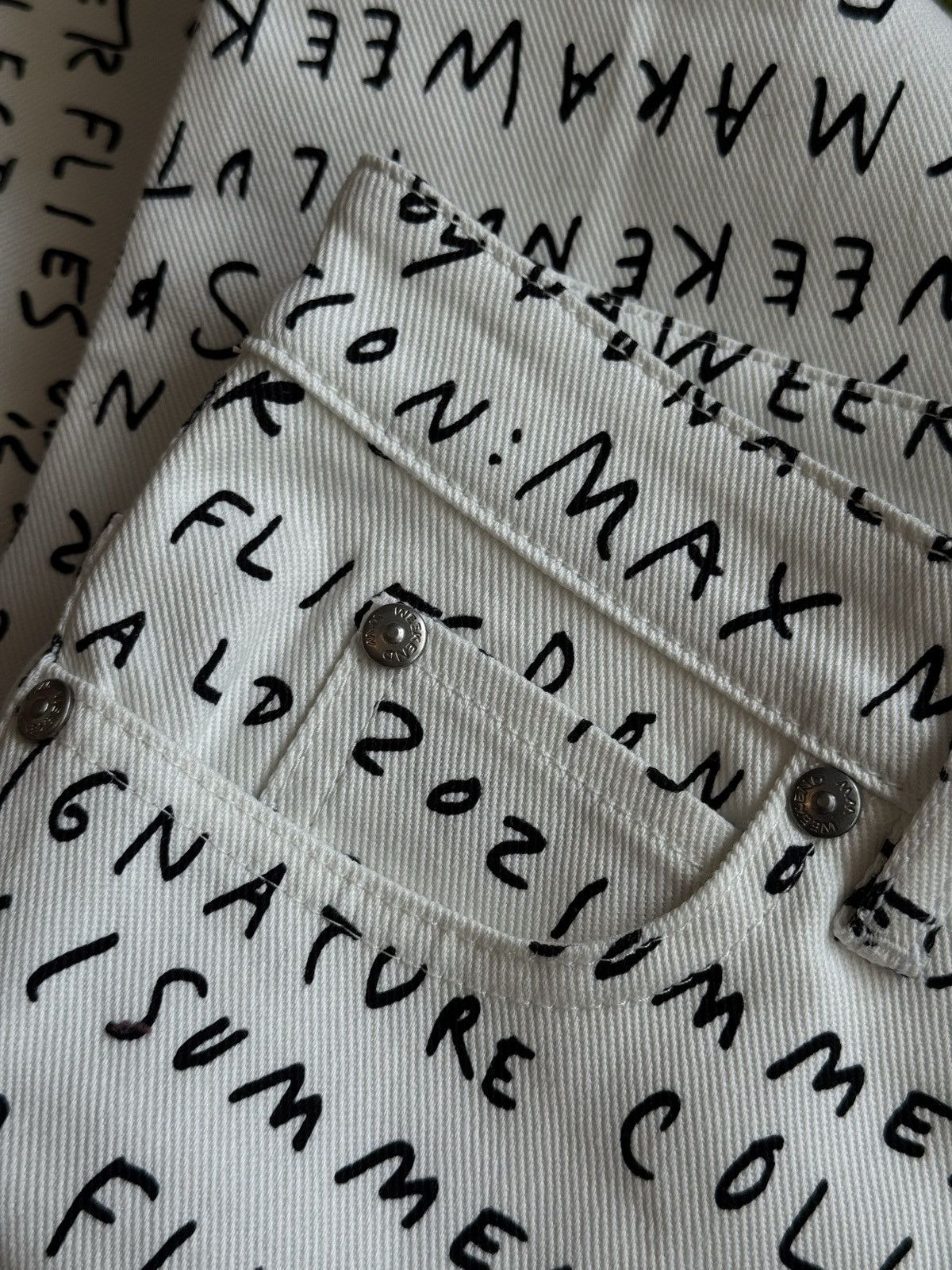 Max Mara Max Mara Weekend x Donald Robertson flared monogram jeans Size 30" / US 8 / IT 44 - 3 Thumbnail