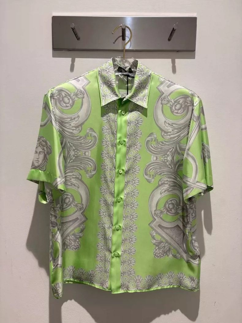 Versace Versace Men's Medusa court-style print shirt Size US M / EU 48-50 / 2 - 7 Thumbnail