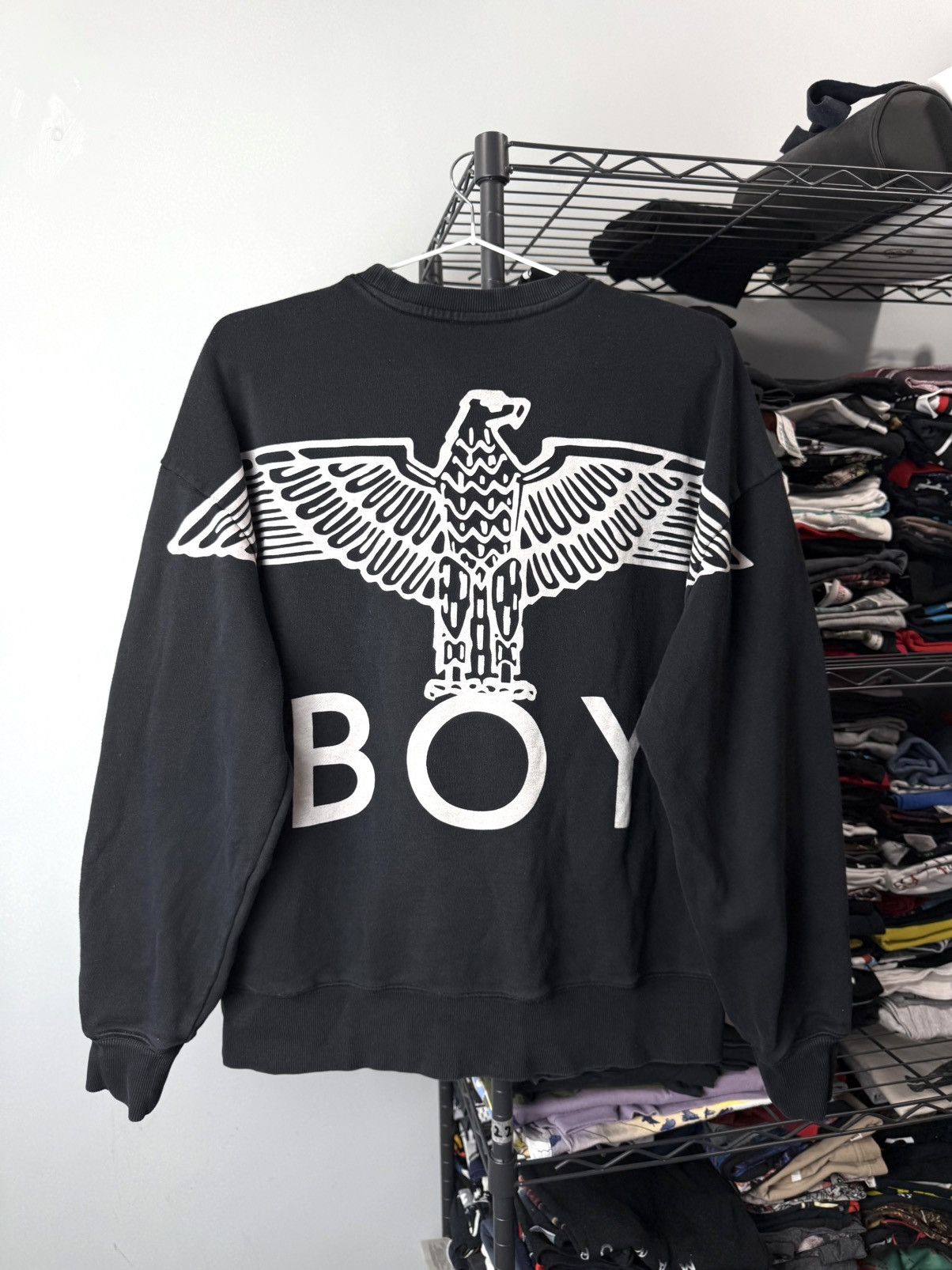 Boy London Rare Vintage Boy London Sweatshirt Hype Y2K Size US M / EU 48-50 / 2 - 1 Thumbnail