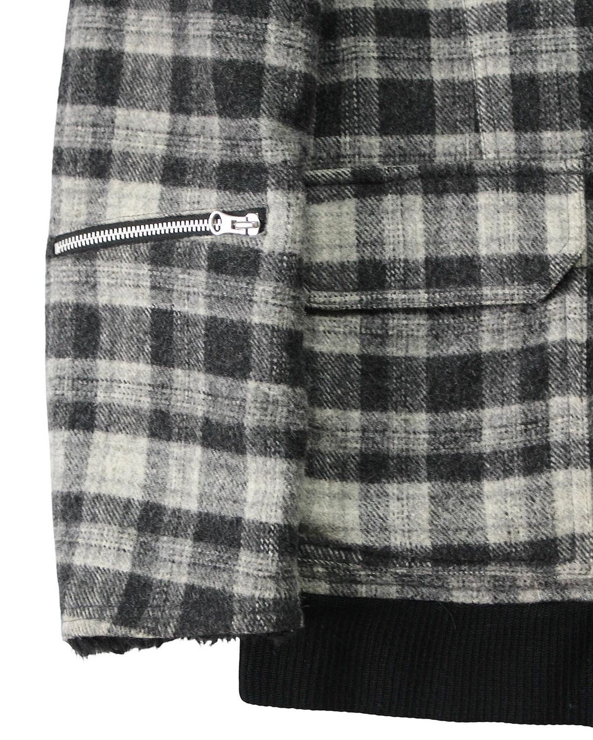 If Six Was Nine 2003 PPFM FUR WOOL TARTAN REVERSIBLE COAT JACKET Size US M / EU 48-50 / 2 - 5 Thumbnail